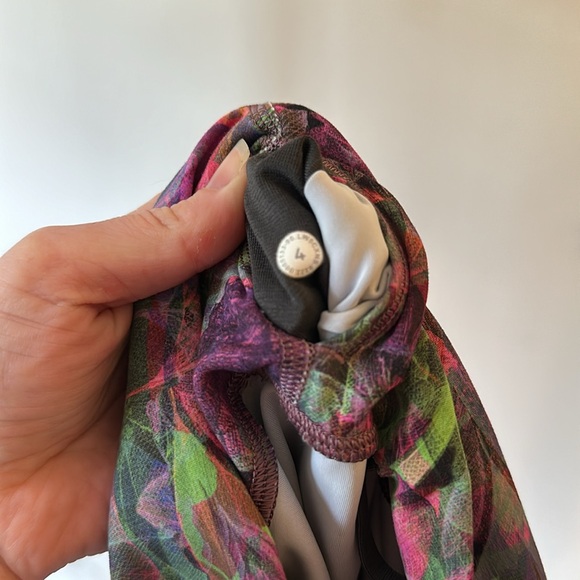 Lululemon Wunder Train High-Rise Tight 25" - Vivid Floral Multicolor - Picture 6 of 7